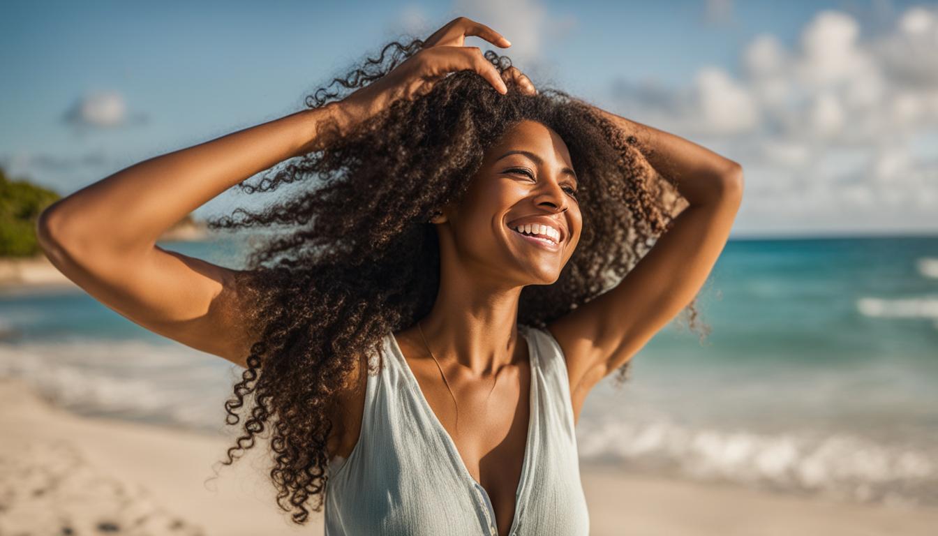 Dominican UV protection for hair