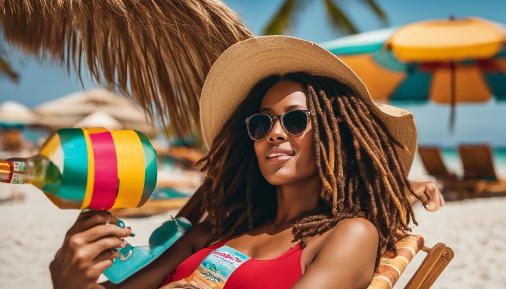 Dominican hair products for sun protection