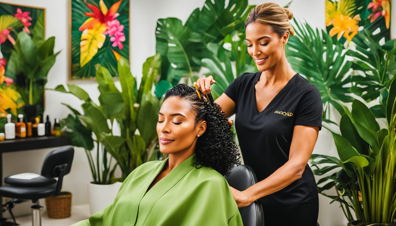 Dominican salon for hair rejuvenation