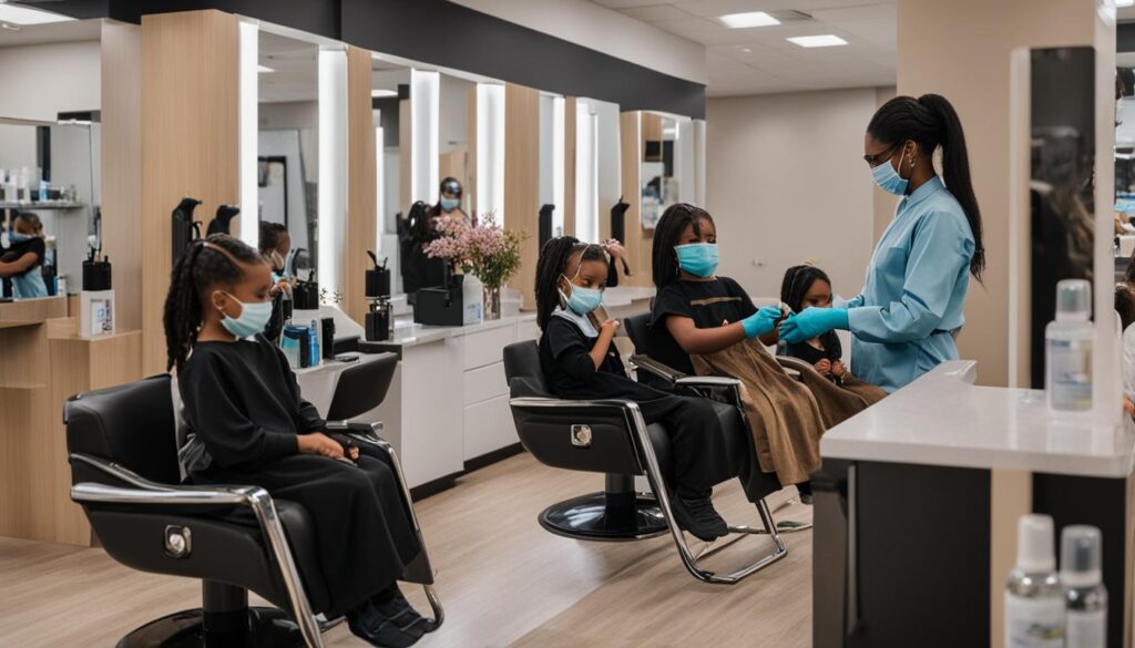 Salon809 - Safety Measures and Hygiene Protocols at the Dominican Hair Salon for Kids