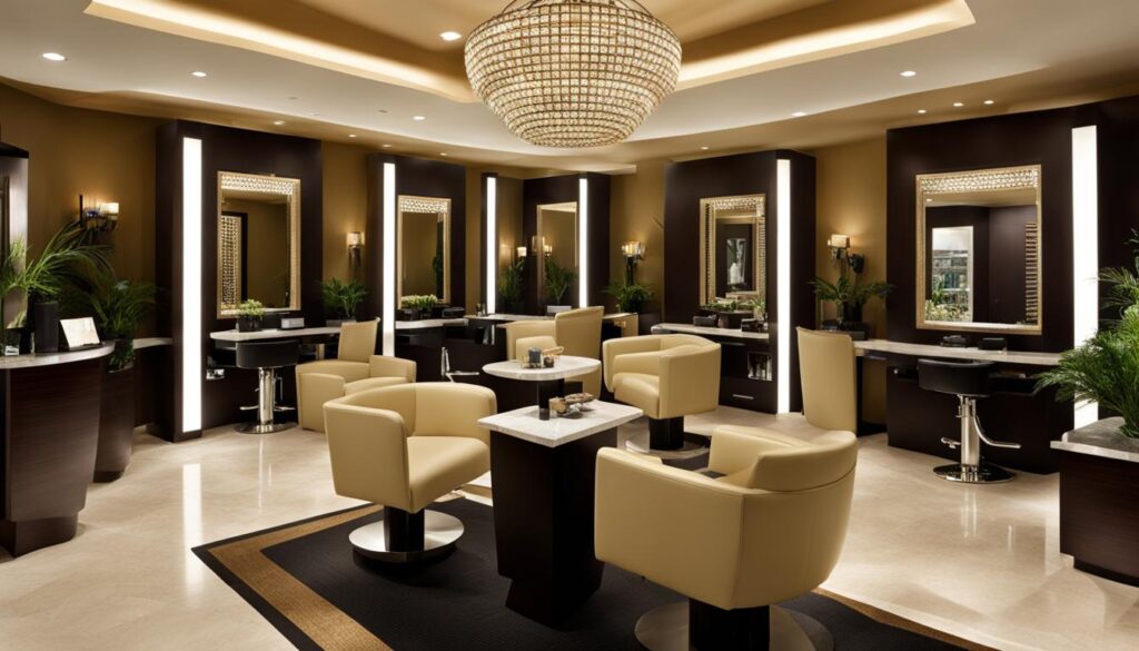 luxury hair salon